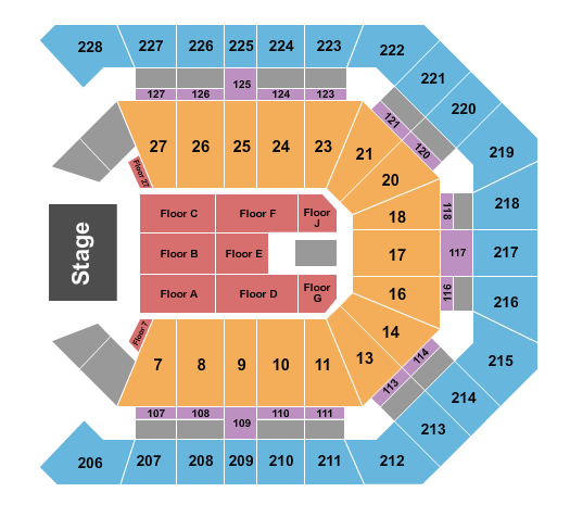 MGM Grand Garden Arena Carin Leon Seating Chart